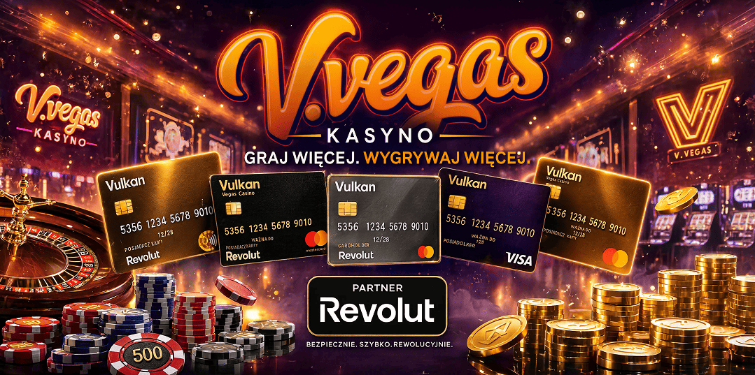 Czy w kasynie Vulkan Vegas można korzystać z Revolut?